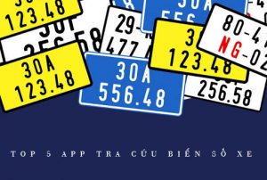 Top 5 app tra cứu biển số xe