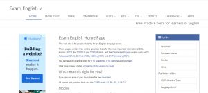 Exam English