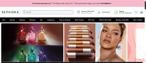 website bán nước hoa pháp Sephora
